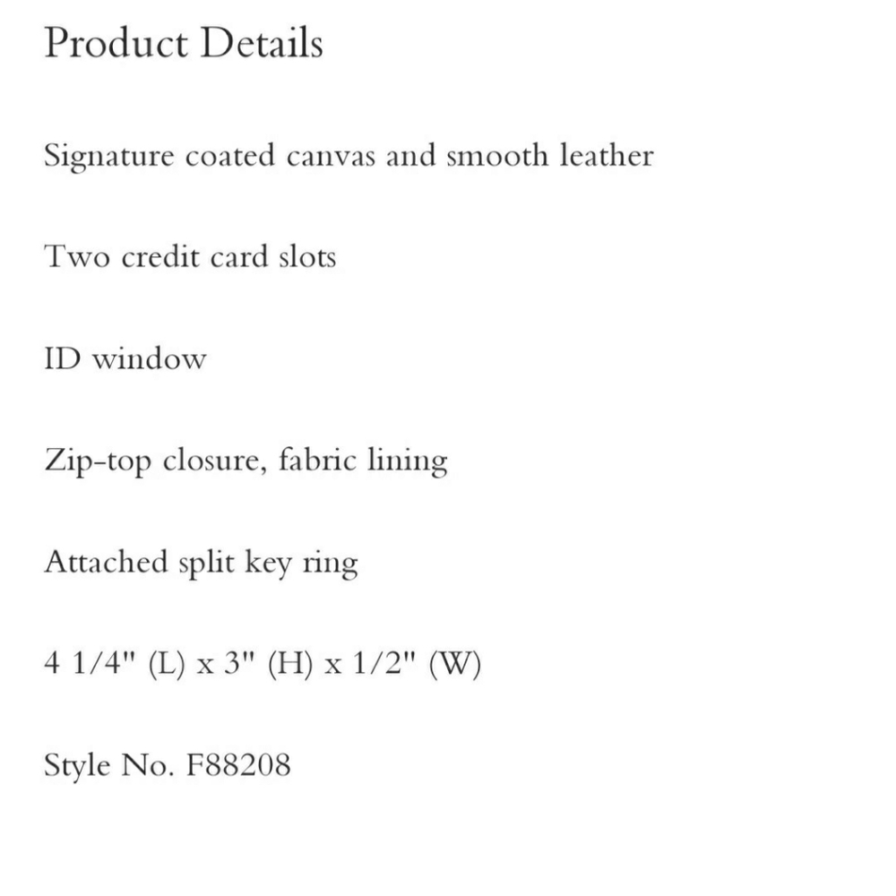 Coach Skinny ID Case - Picture 3 of 3